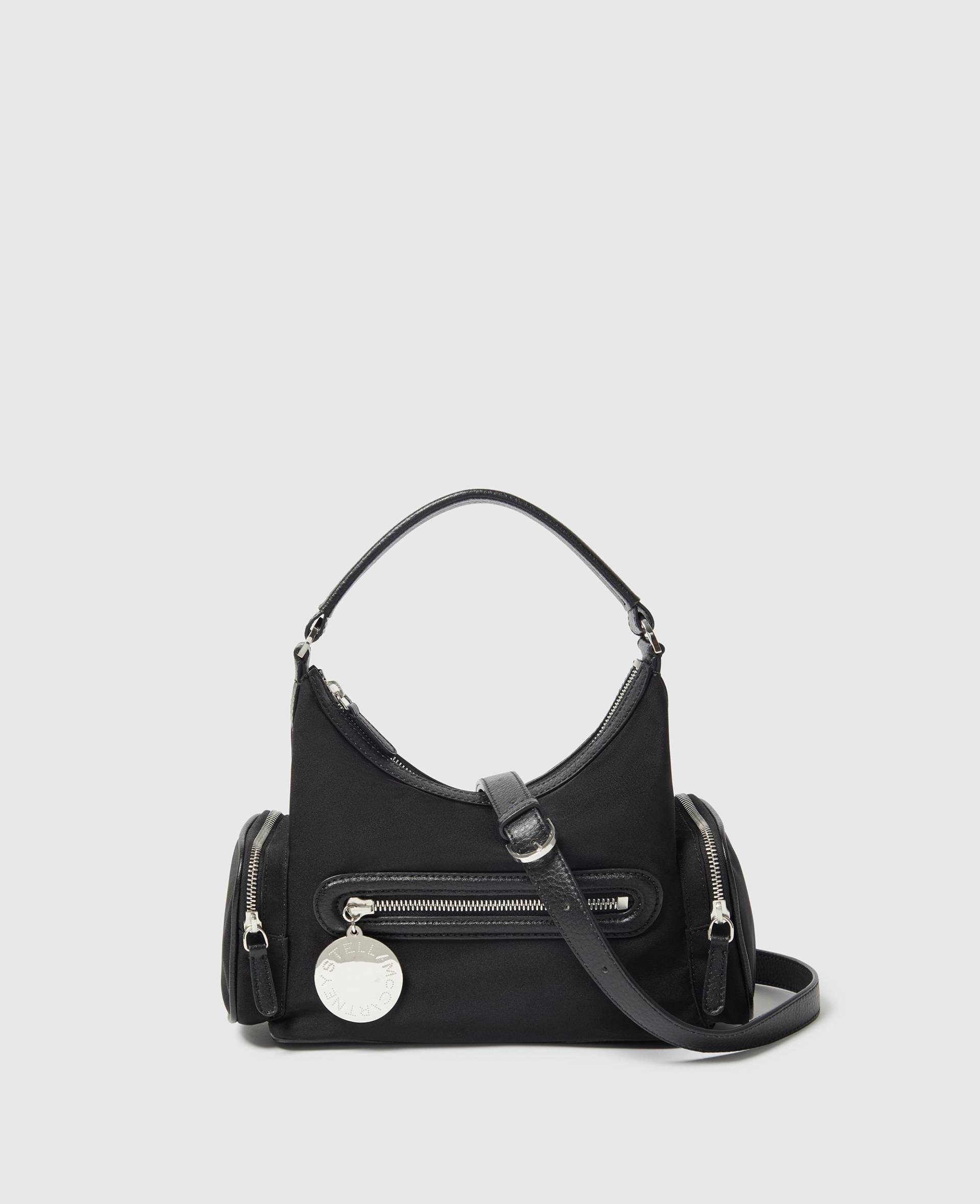 Stella McCartney - Dartmoor ECONYL Crossbody-Tasche, Frau, Tiefschwarz von Stella McCartney