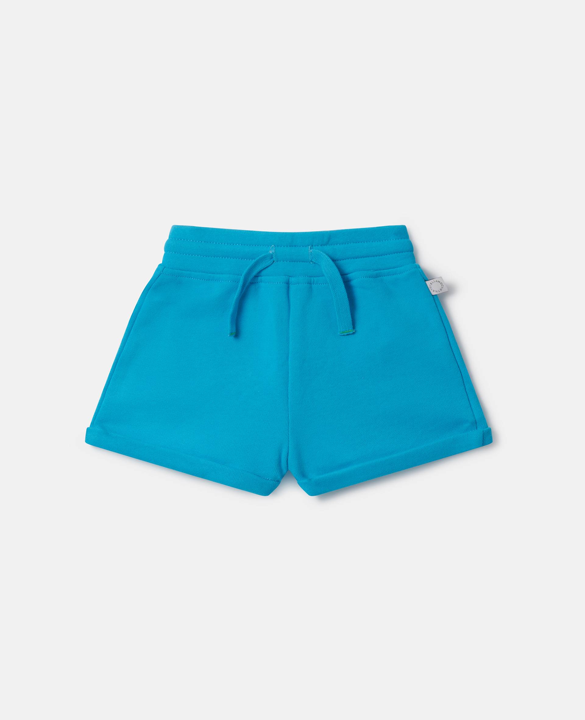 Stella McCartney - Drawstring Shorts, Frau, Turquoise, Größe: 24m von Stella McCartney