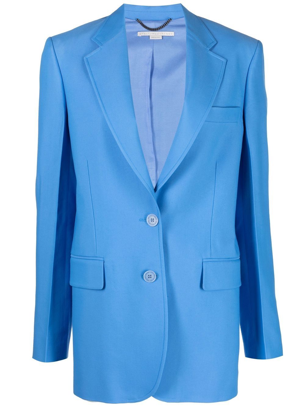 Stella McCartney Einreihiger Oversized-Blazer - Blau von Stella McCartney