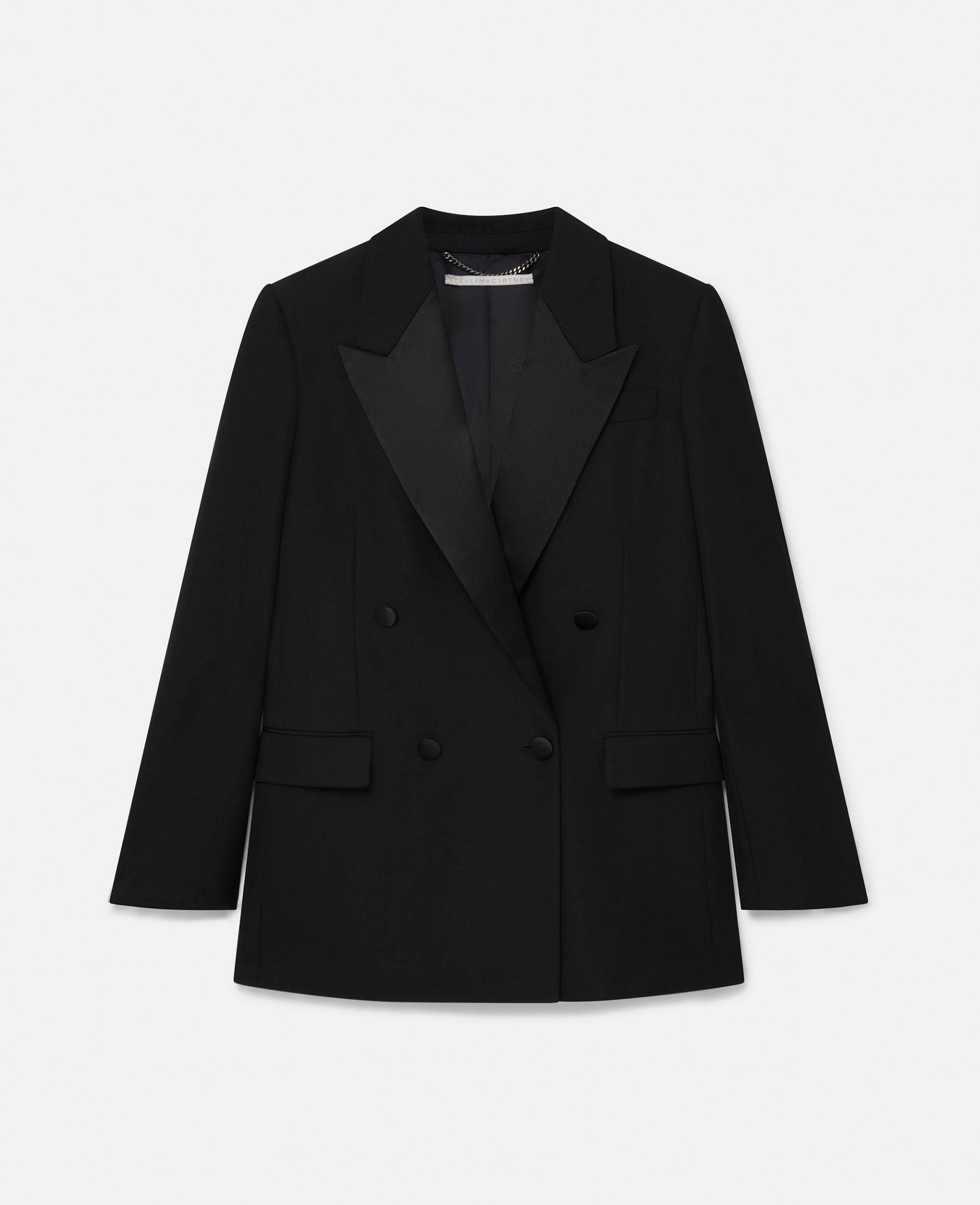 Stella McCartney - Eleganter Blazer, Frau, Schwarz, Größe: 38 von Stella McCartney