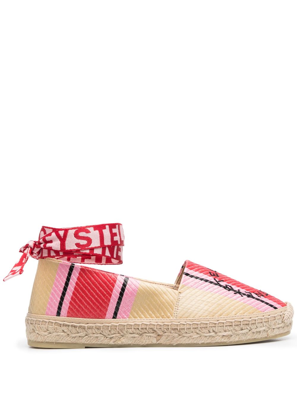 Stella McCartney Espadrilles mit Logo-Stickerei - Nude von Stella McCartney