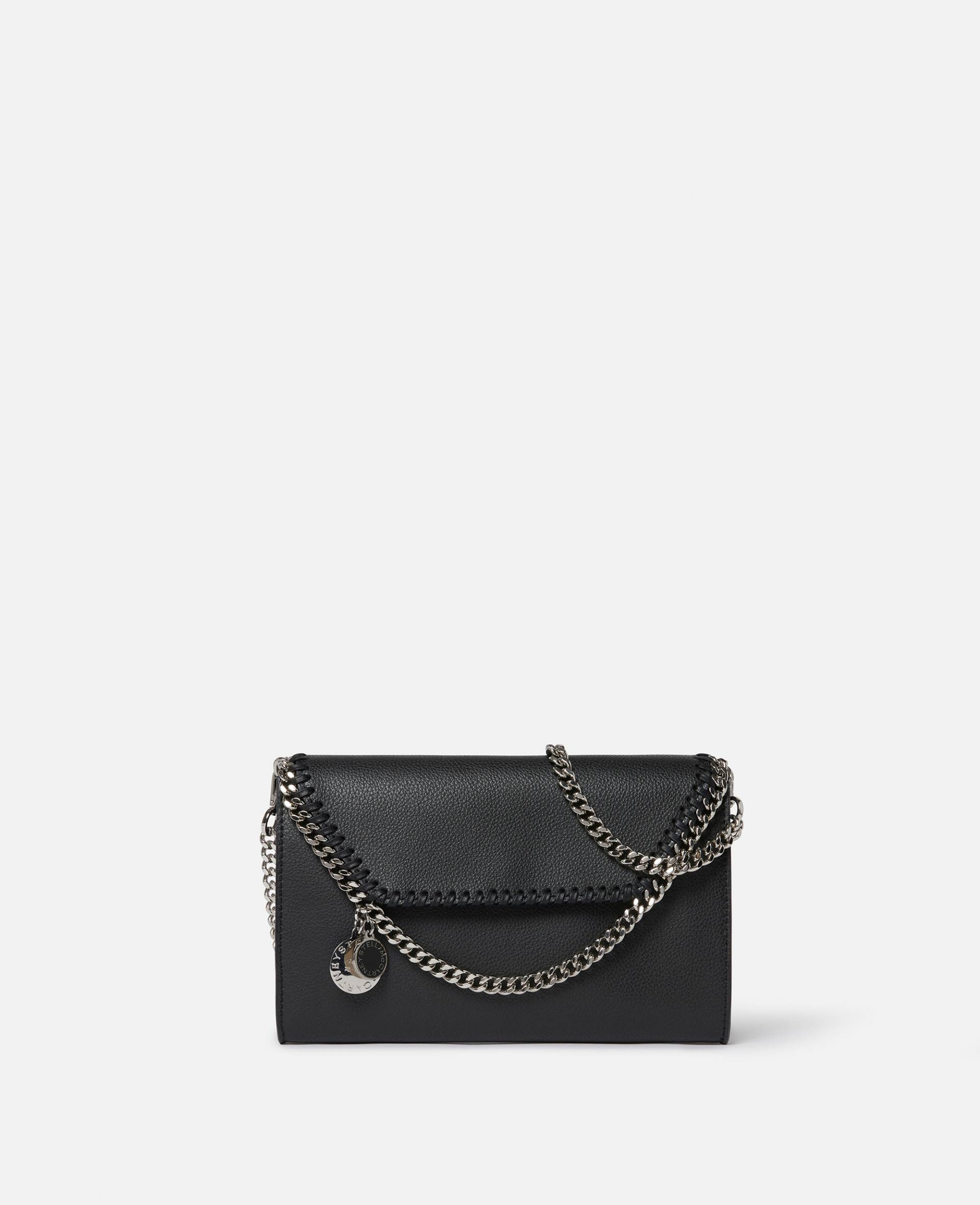 Stella McCartney - Falabella MIRUM Portemonnaie zum Umhängen, Frau, Schwarz von Stella McCartney