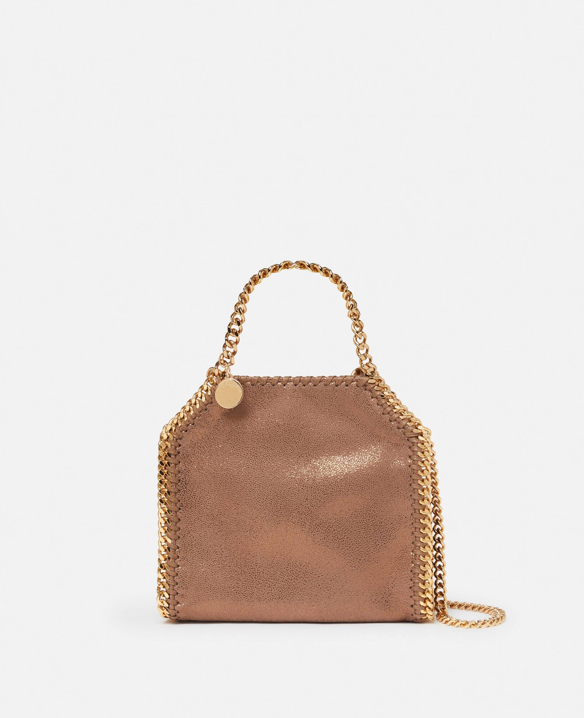 Stella McCartney - Falabella Mini Tote Bag, Frau, Bronze von Stella McCartney