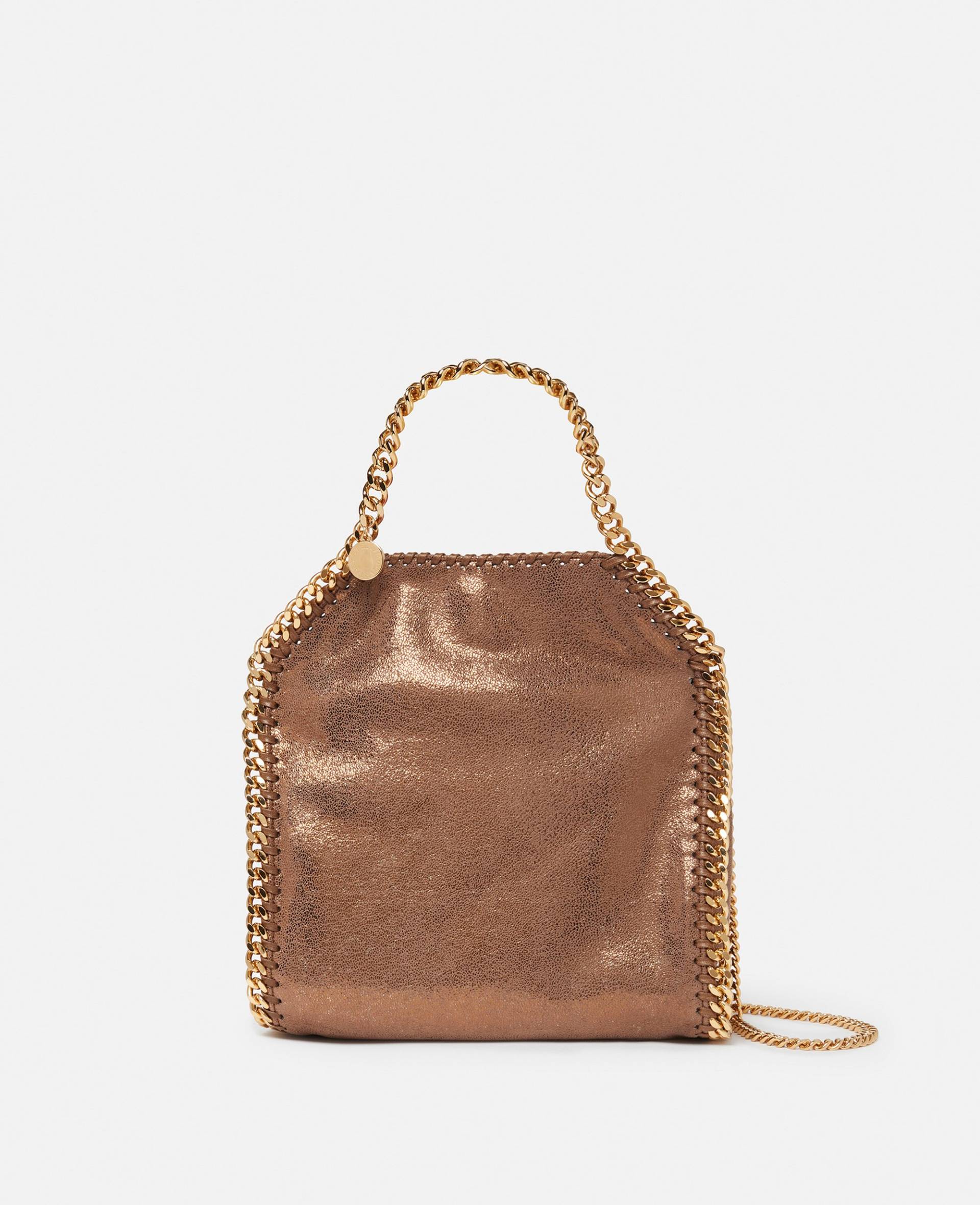 Stella McCartney - Falabella Mini Tote Bag, Frau, Bronze von Stella McCartney