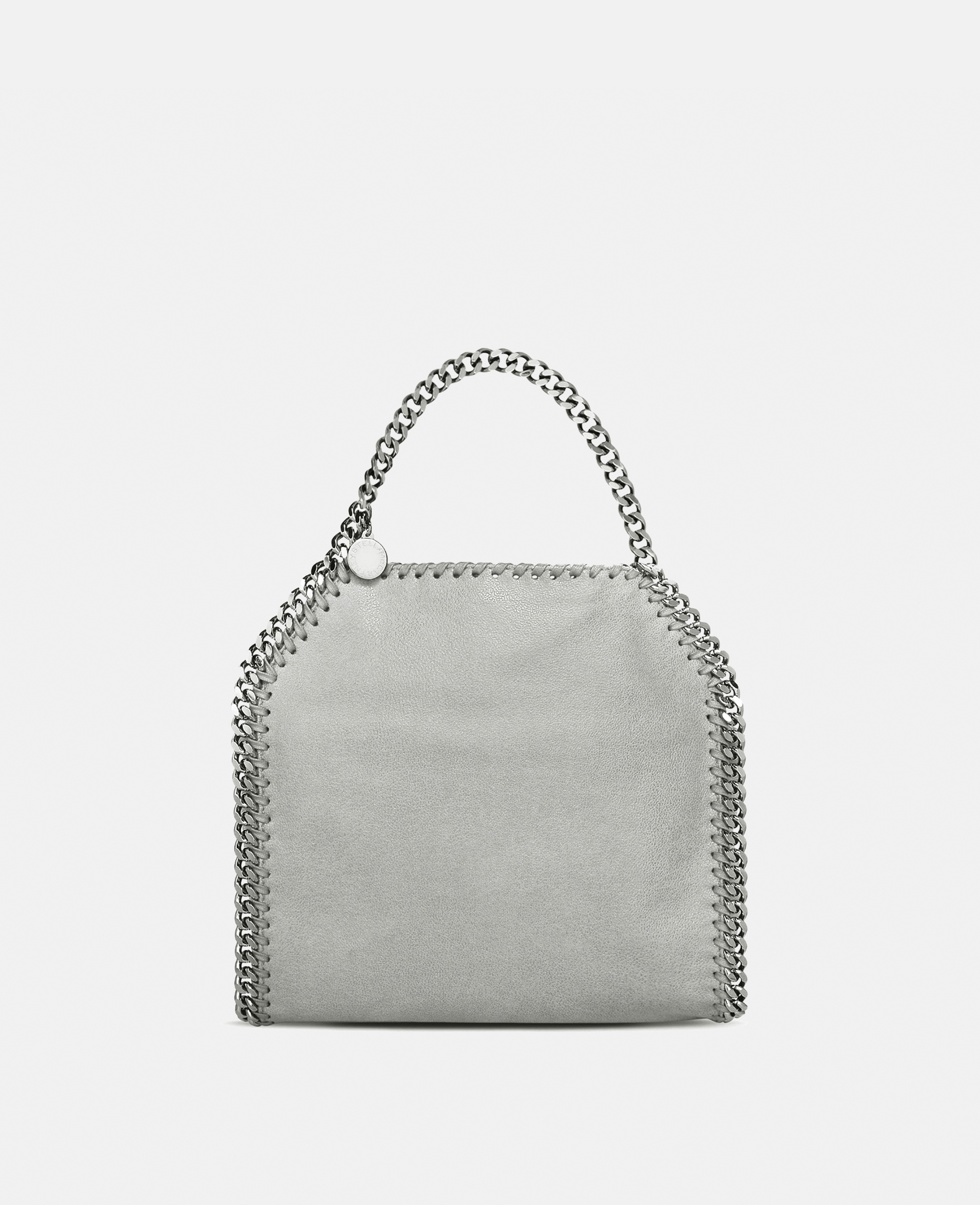 Stella McCartney - Falabella Mini Tote Bag, Frau, LIGHT GREY von Stella McCartney