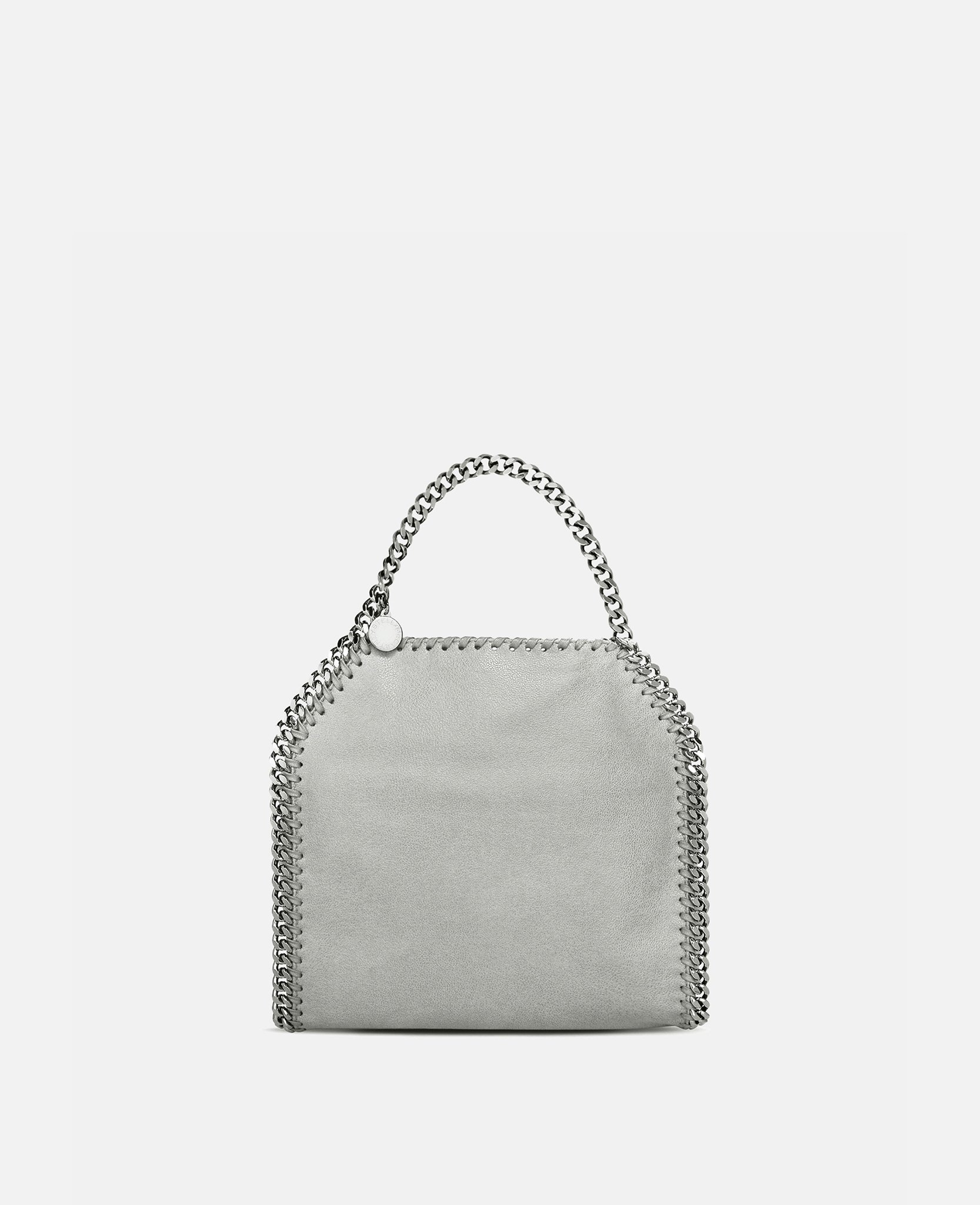 Stella McCartney - Falabella Mini Tote Bag, Frau, LIGHT GREY von Stella McCartney