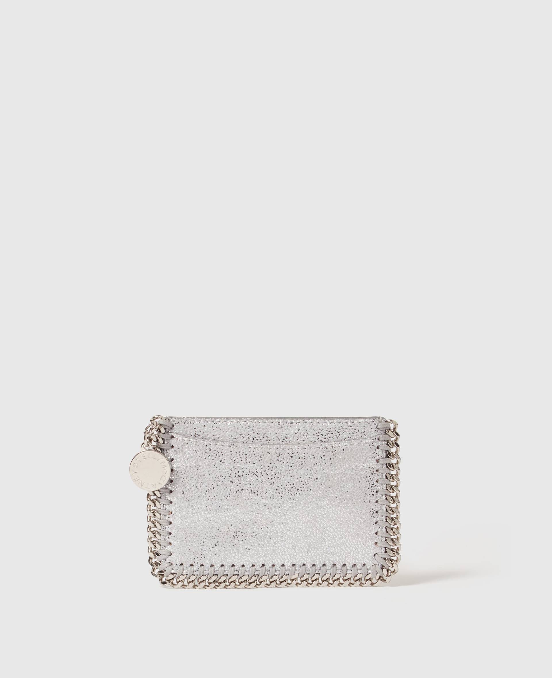 Stella McCartney - Falabella Slip Kartenetui, Frau, Silber von Stella McCartney