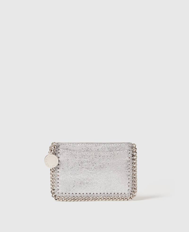 Stella McCartney - Falabella Slip Kartenetui, Frau, Silber von Stella McCartney