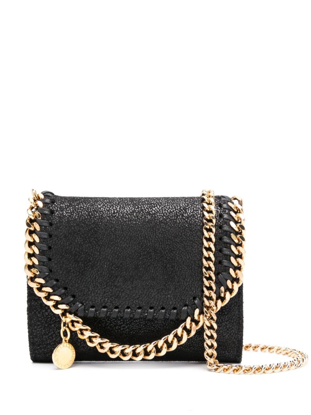 Stella McCartney Kleines Falabella Portemonnaie - Schwarz von Stella McCartney