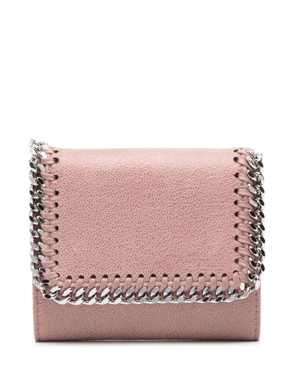 Stella McCartney Falabella Portemonnaie mit Kettenborte - Rosa von Stella McCartney