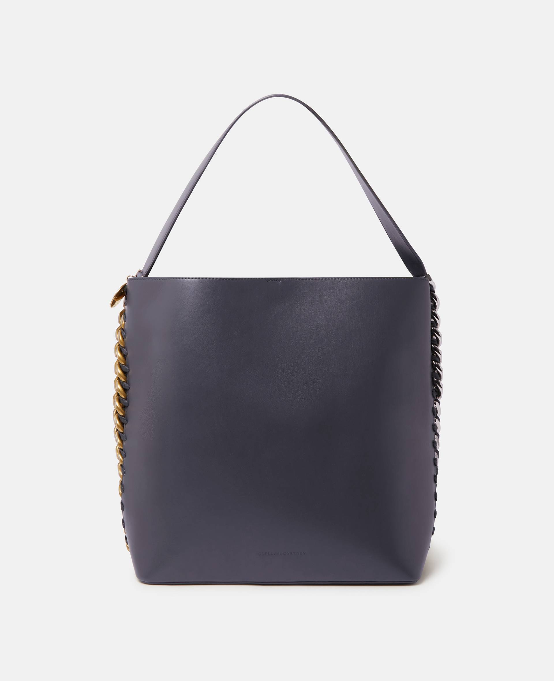 Stella McCartney - Frayme Tote Bag, Frau, Tiefschwarz von Stella McCartney