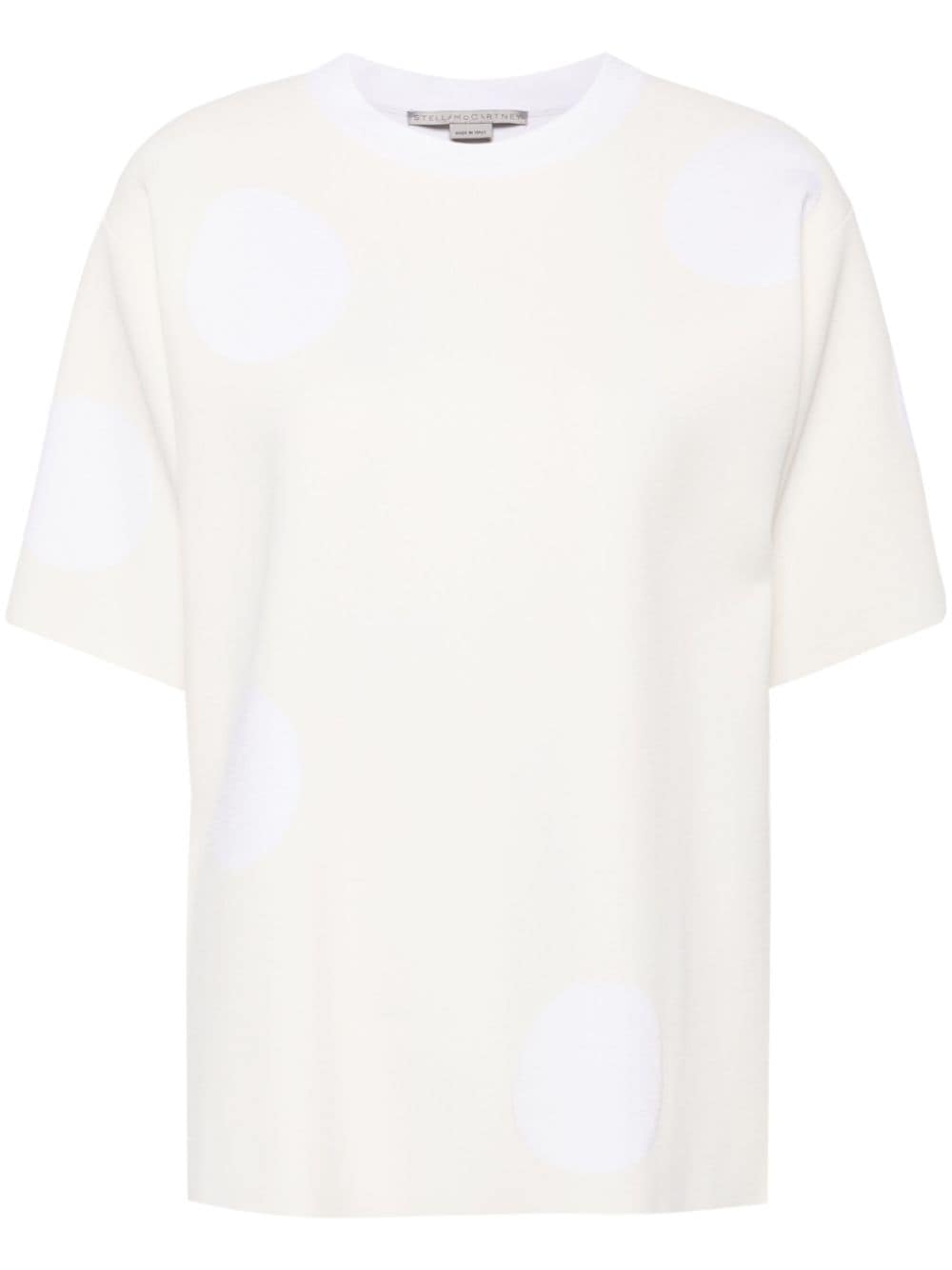 Stella McCartney Gepunkteter Pullover - Weiß von Stella McCartney