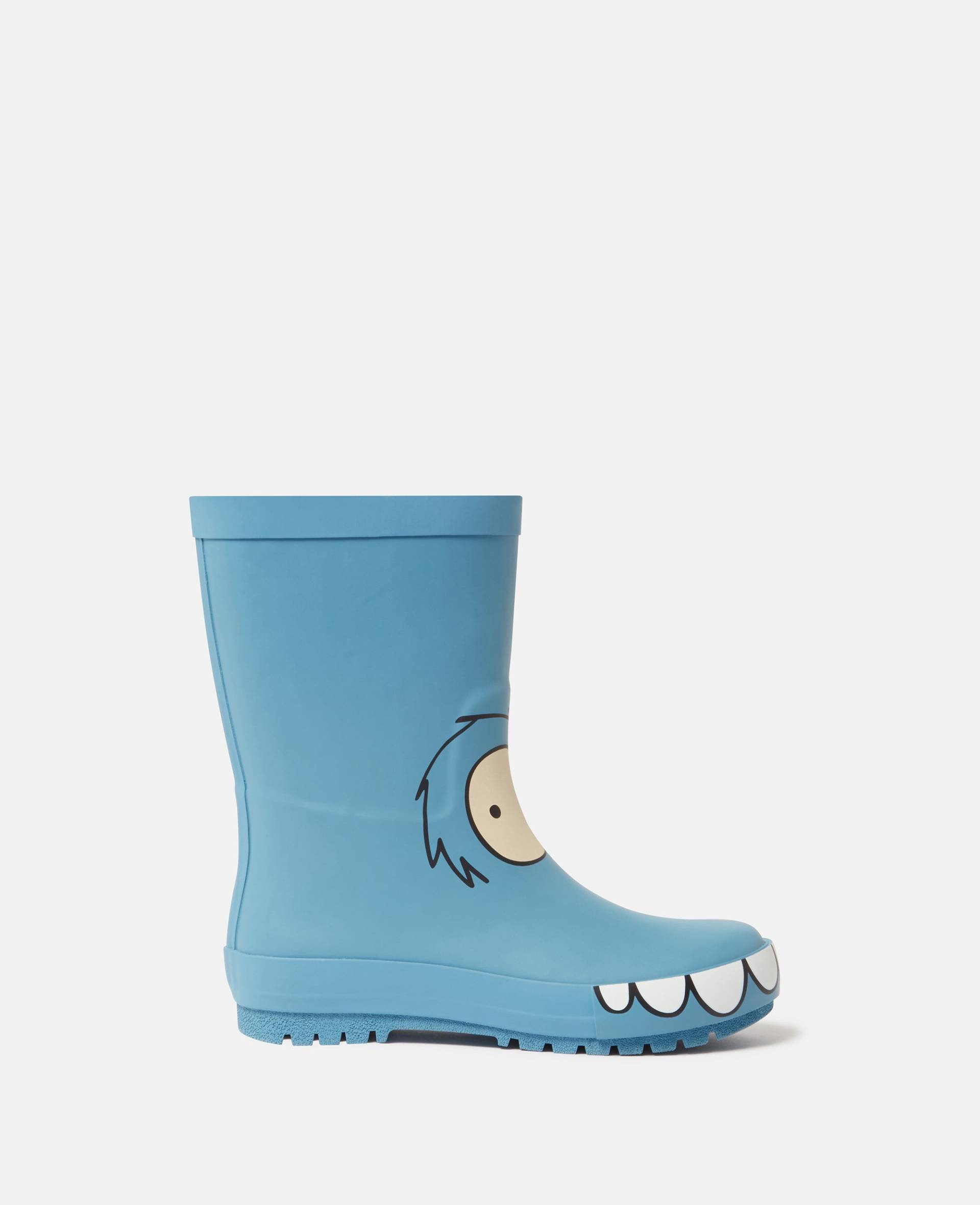 Stella McCartney - Gummistiefel mit Monster-Grafik, Azurblau, Größe: 32 Stella McCartney - Gummistiefel mit Monster-Grafik, Azurblau, Größe: 32 von Stella McCartney