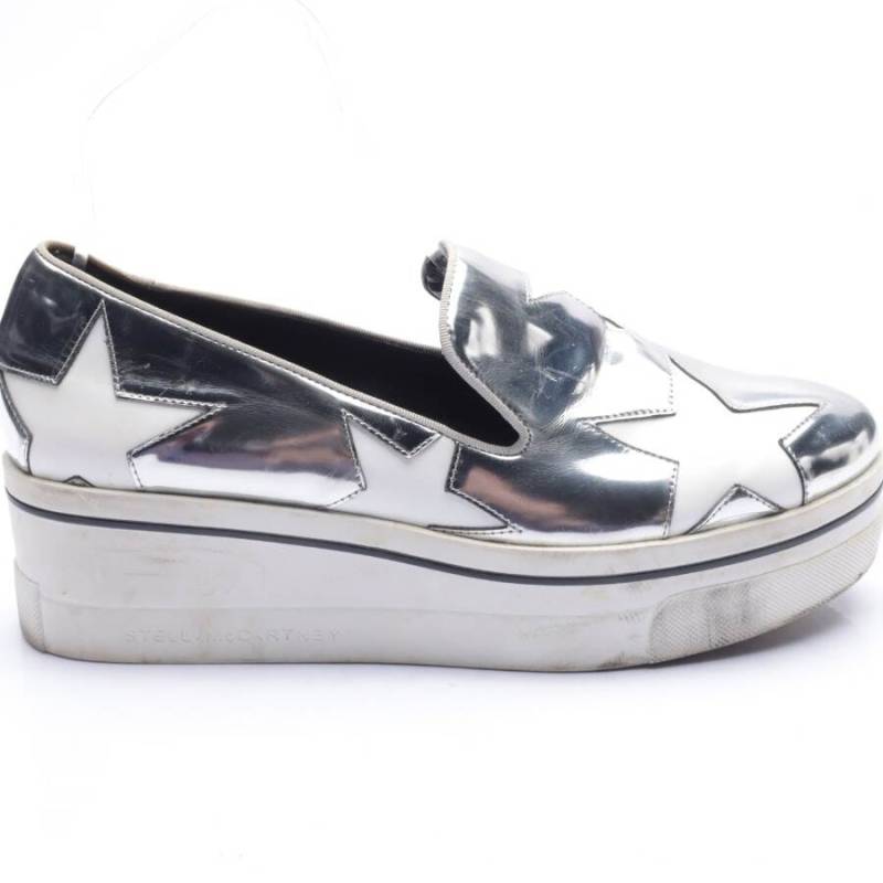 Stella McCartney Halbschuhe EUR 38 Silber von Stella McCartney