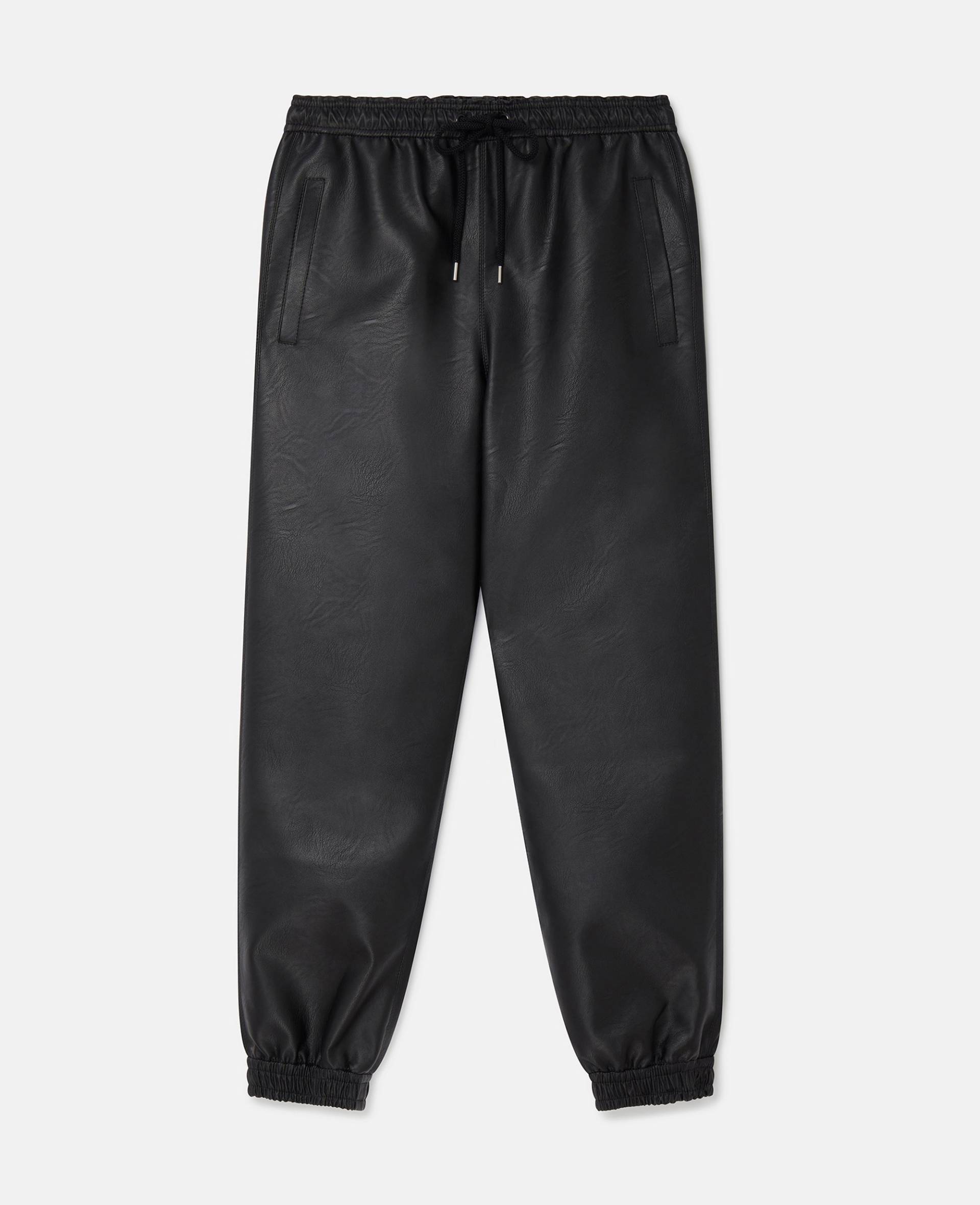 Stella McCartney - Hose aus Alter Mat, Frau, Schwarz, Größe: 38 von Stella McCartney