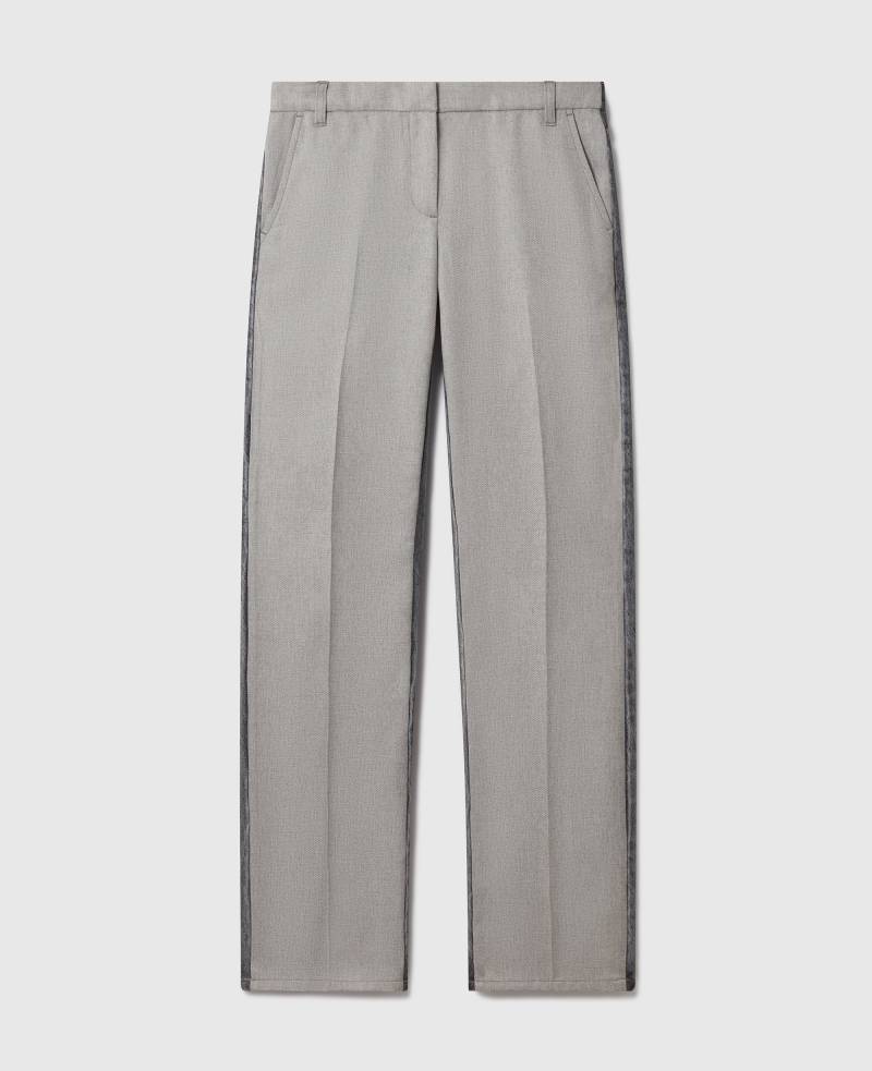 Stella McCartney - Hybride Tailoring-Jeans, Frau, Graue Waschung, Größe: 29 von Stella McCartney