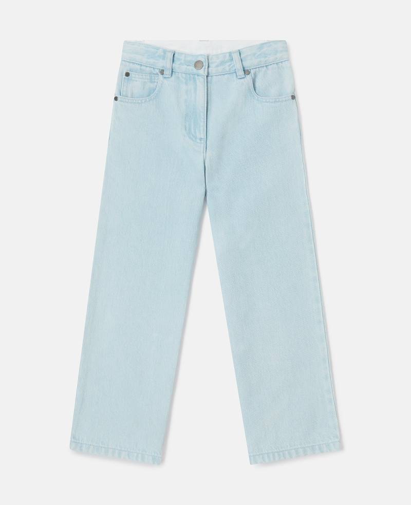 Stella McCartney - Jeans mit geradem Bein, Frau, Hellblau, Größe: 5 von Stella McCartney