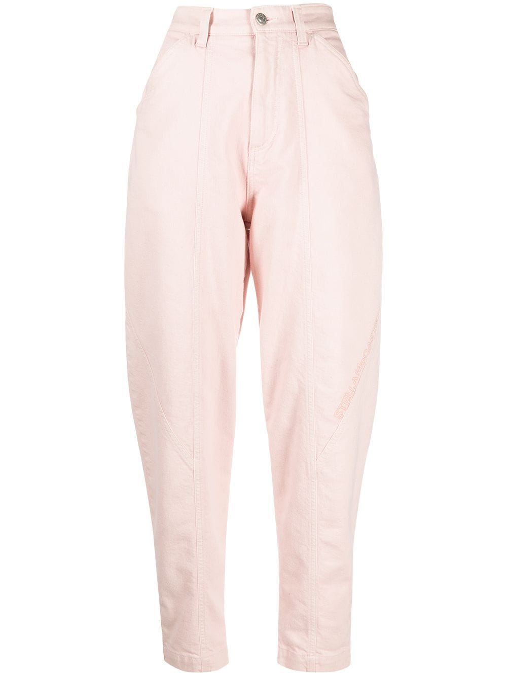 Stella McCartney Jeans mit hohem Bund - Rosa von Stella McCartney