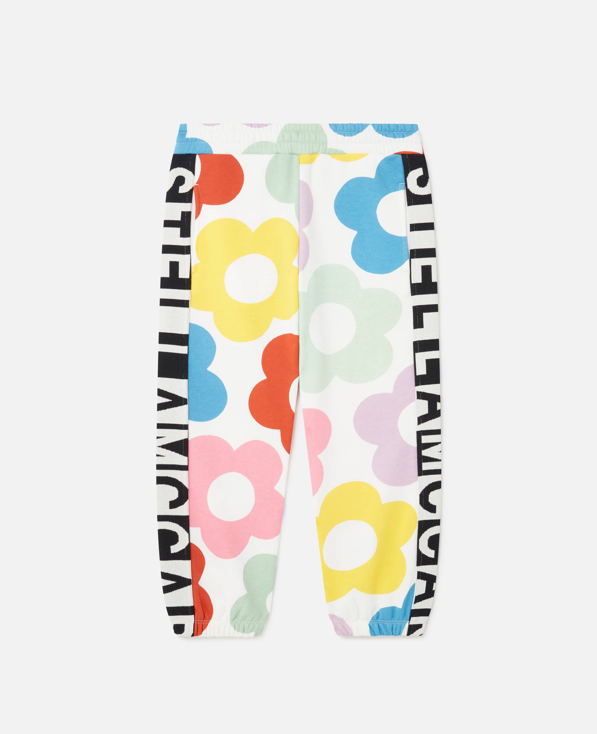 Stella McCartney - Jogginghose mit Blumenmuster, Frau, Mehrfarbig, Größe: 8 Stella McCartney - Jogginghose mit Blumenmuster, Frau, Mehrfarbig, Größe: 8 von Stella McCartney