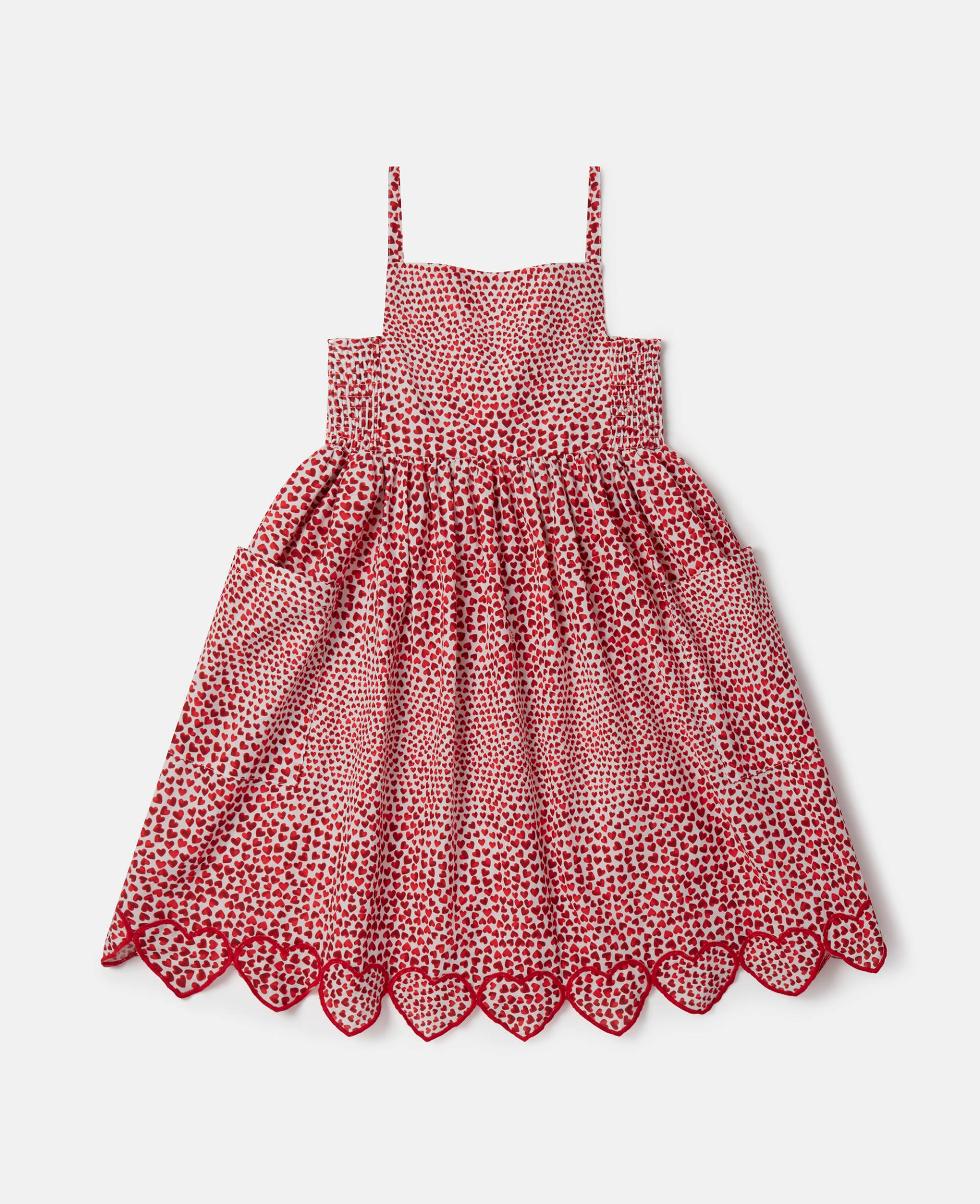 Stella McCartney - Kleid aus Biobaumwolle mi-Print, High Summer Hearts, Größe: 10 von Stella McCartney