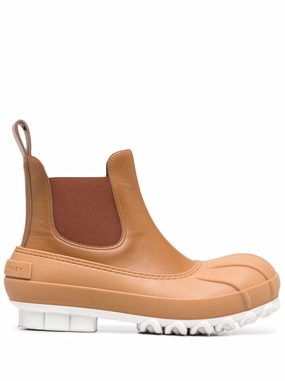 Stella McCartney Klobige Chelsea-Boots - Braun von Stella McCartney