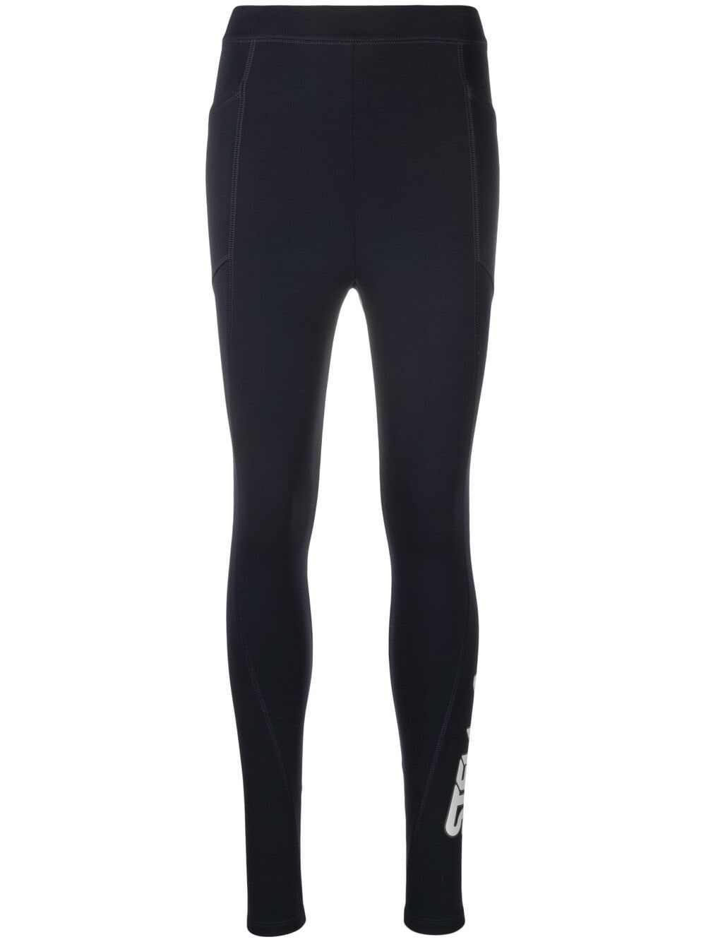 Stella McCartney Leggings mit Logo-Print - Blau von Stella McCartney