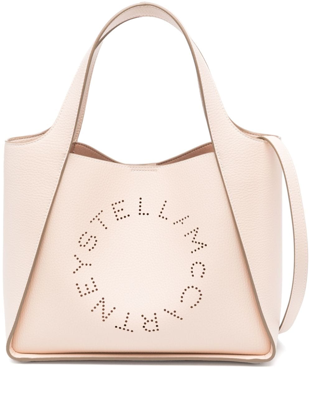 Stella McCartney Logo Grainy Alter Mat Shopper - Rosa von Stella McCartney