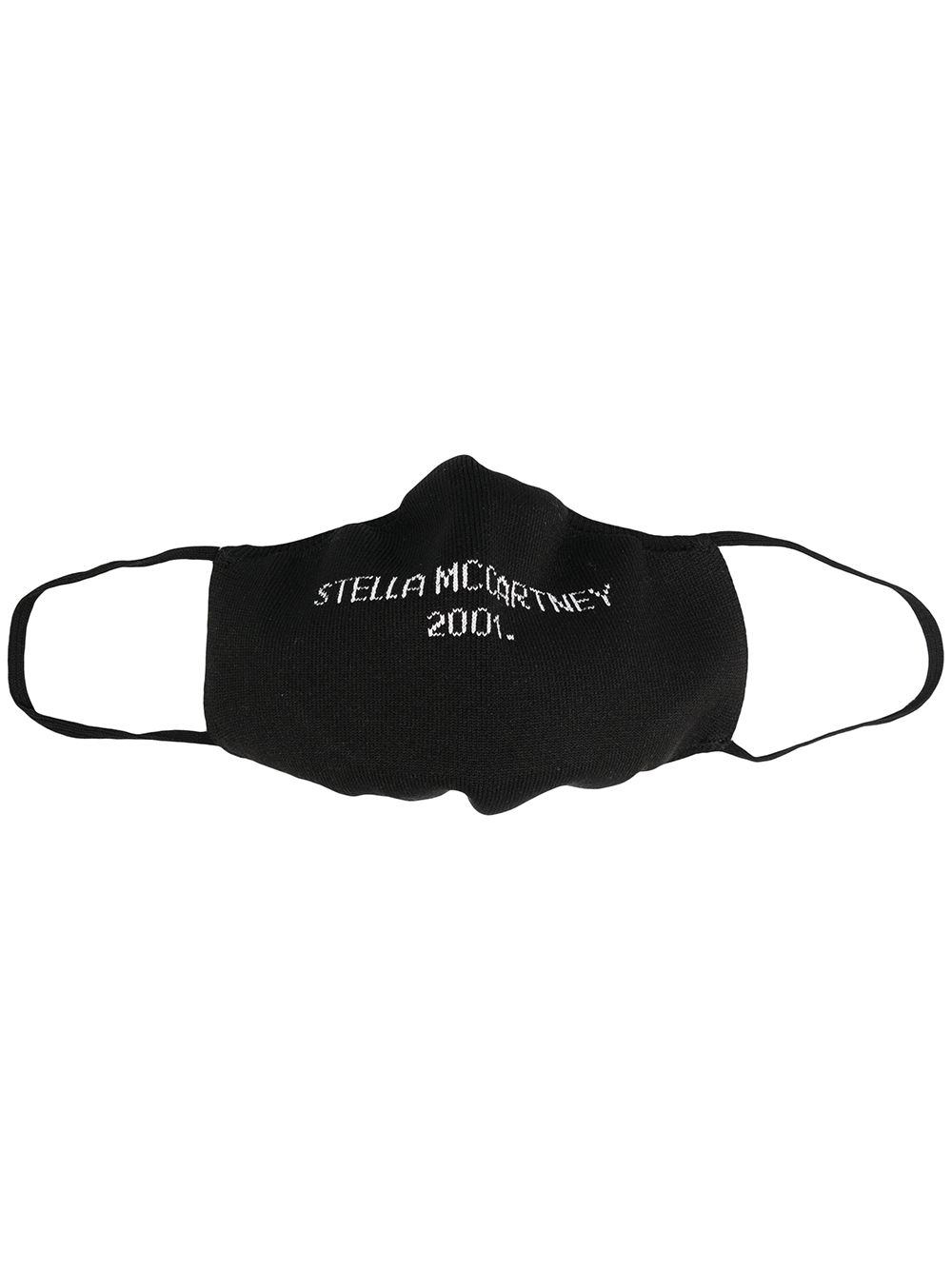 Stella McCartney Maske mit Logo - Schwarz von Stella McCartney