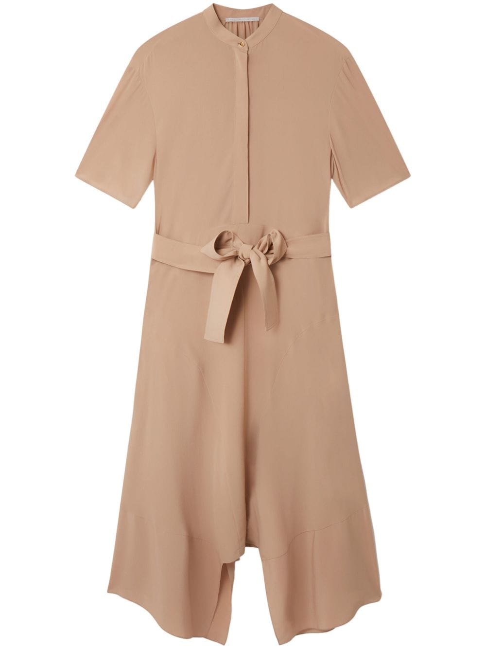 Stella McCartney Midi-Hemdkleid aus Seide - Nude von Stella McCartney