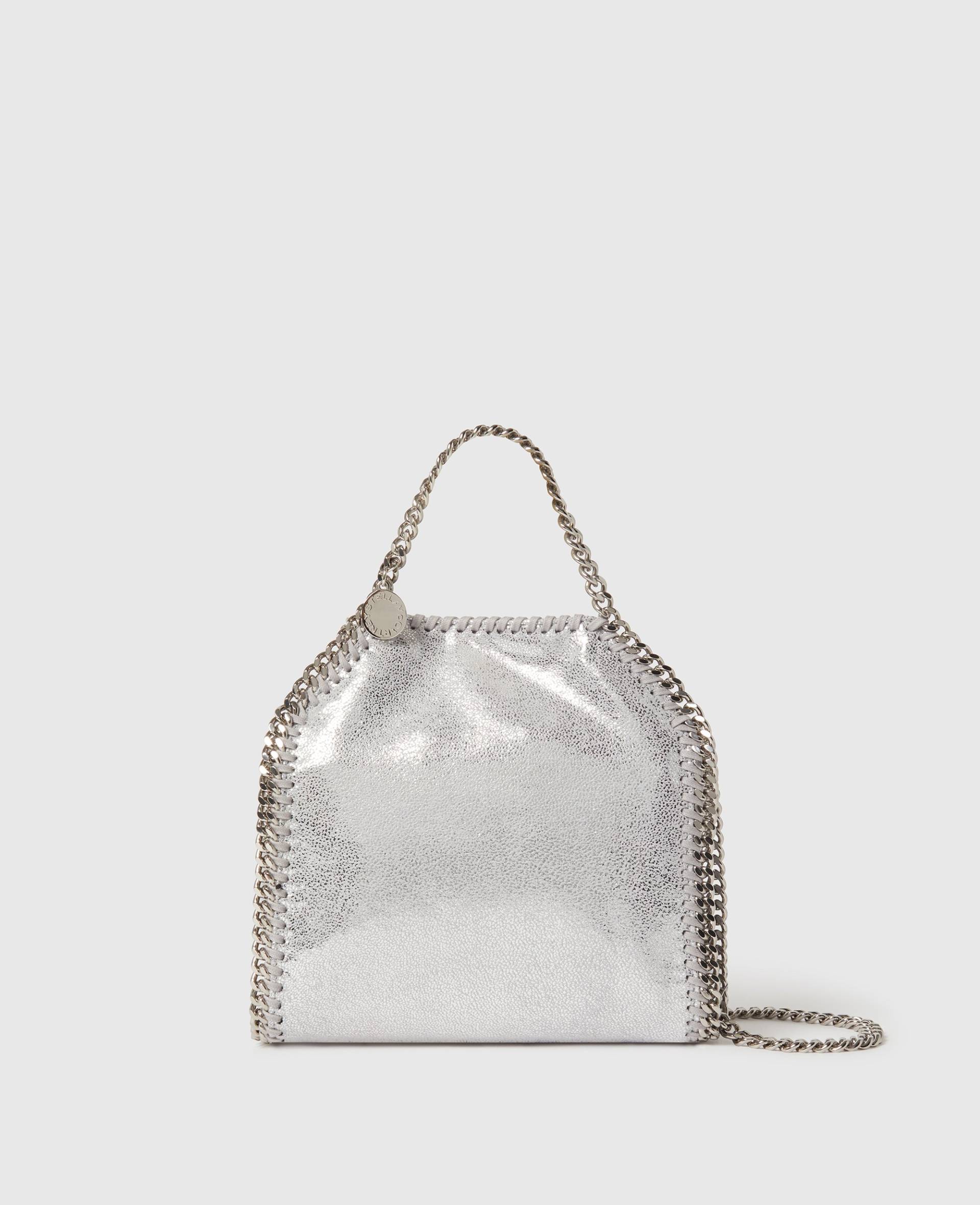 Stella McCartney - Mini Tote Bag Falabella, Frau, Silber von Stella McCartney