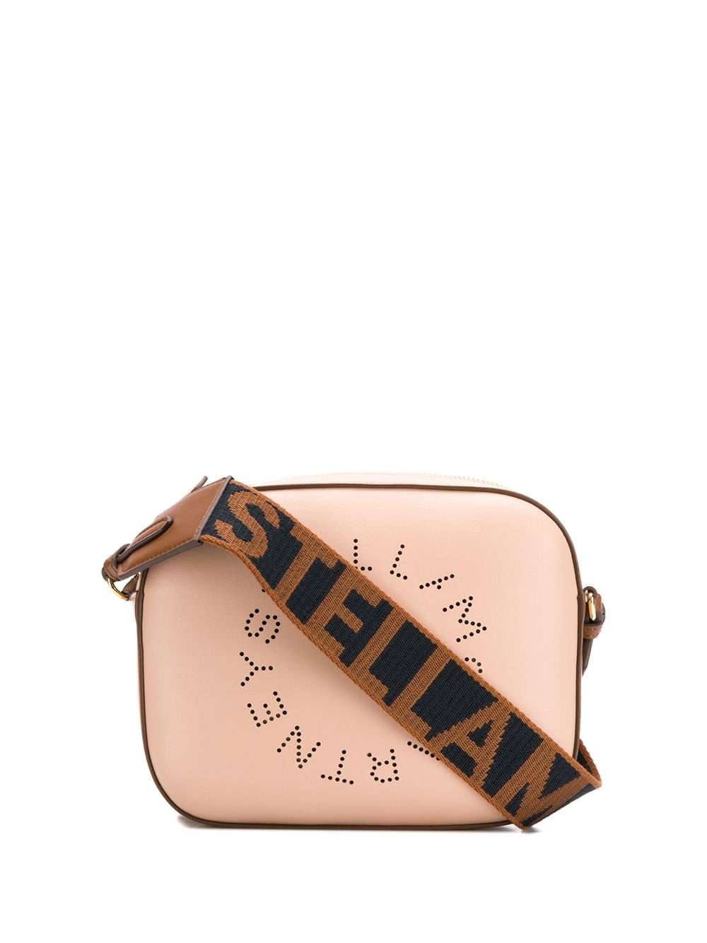 Stella McCartney Mini Umhängetasche mit Logo - Rosa von Stella McCartney