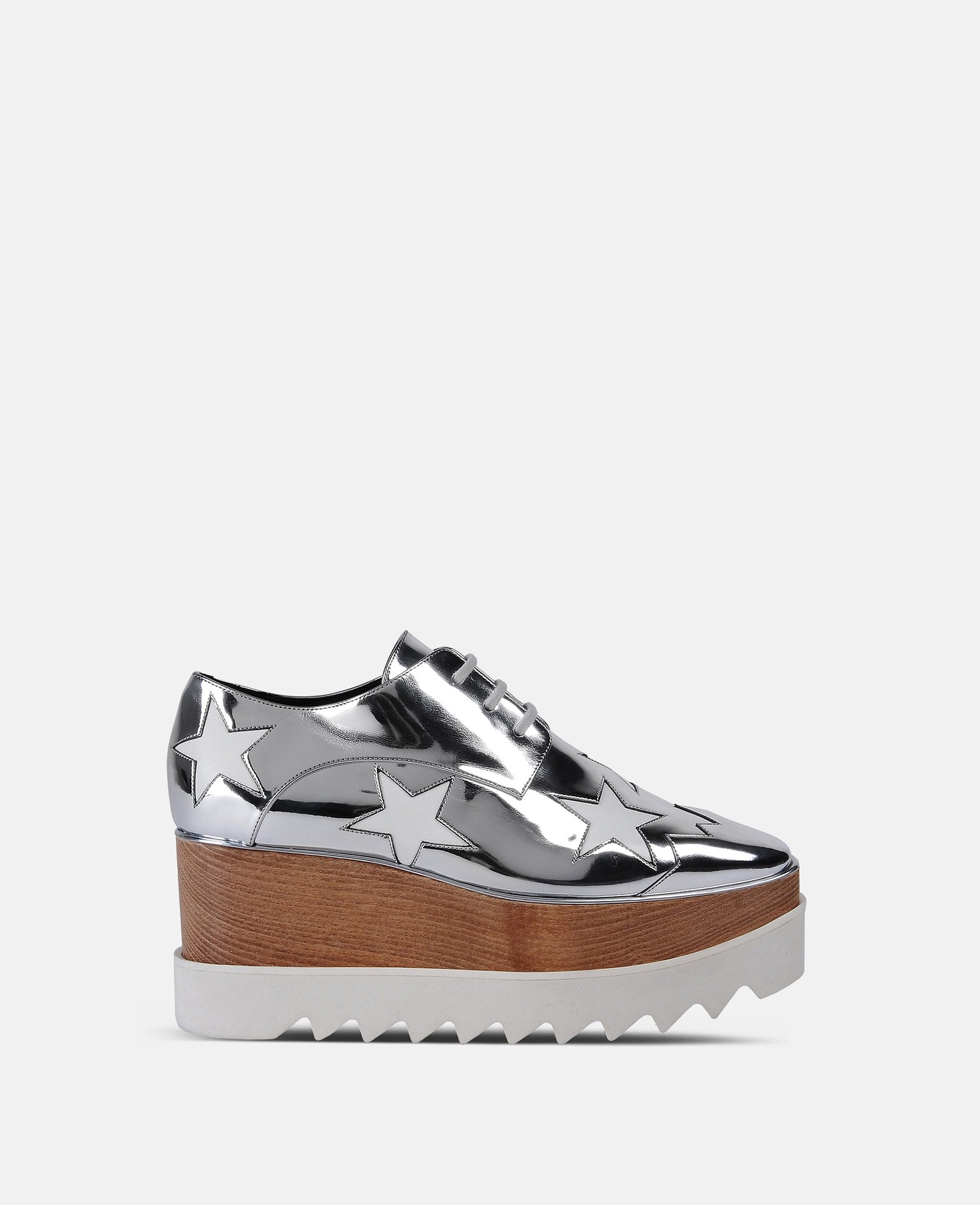 Stella McCartney - Plateauschuhe Elyse, Frau, Weiß, Größe: 34h von Stella McCartney