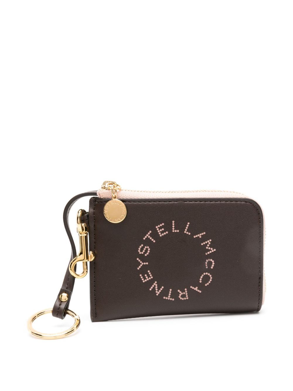 Stella McCartney Portemonnaie mit Logo-Print - Braun von Stella McCartney