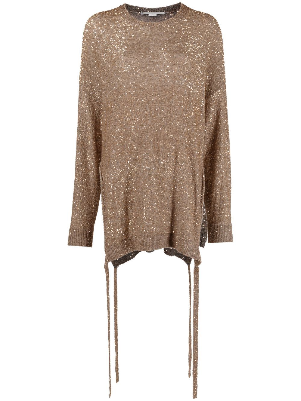 Stella McCartney Pullover mit Pailletten - Grau von Stella McCartney