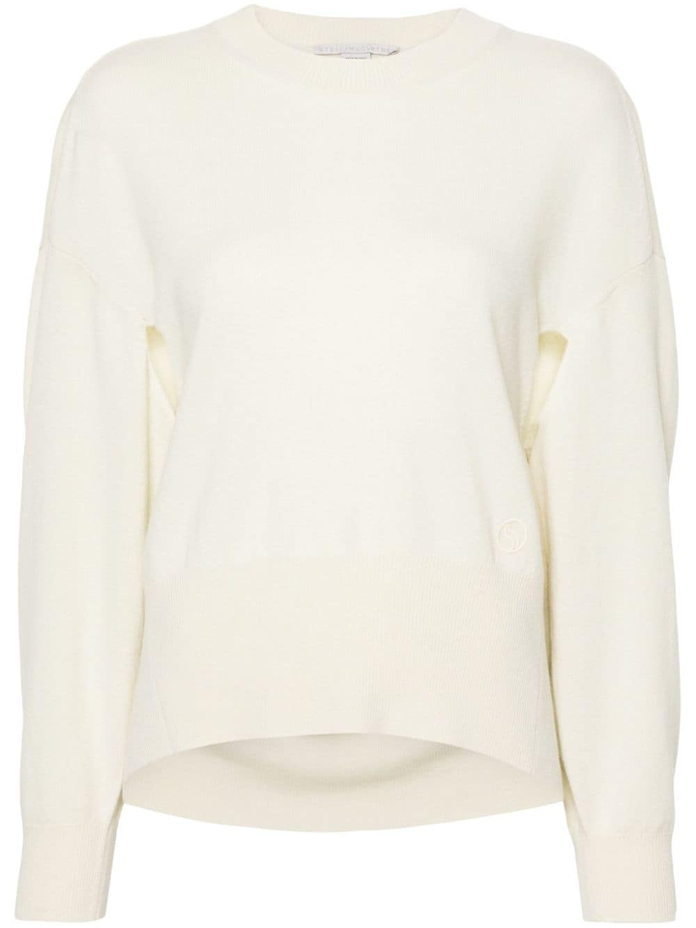 Stella McCartney Regenerated Pullover aus Kaschmirgemisch - Gelb von Stella McCartney