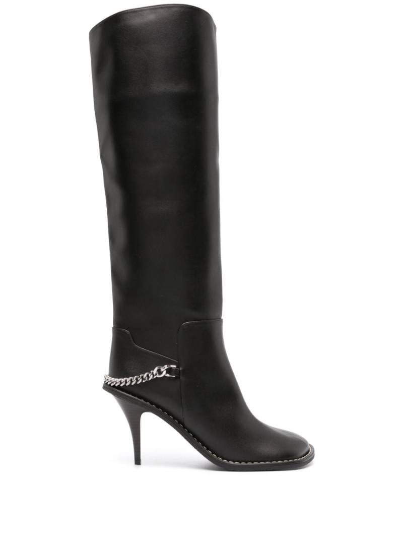 Stella McCartney Kniehohe Stiefel 110mm - Schwarz von Stella McCartney