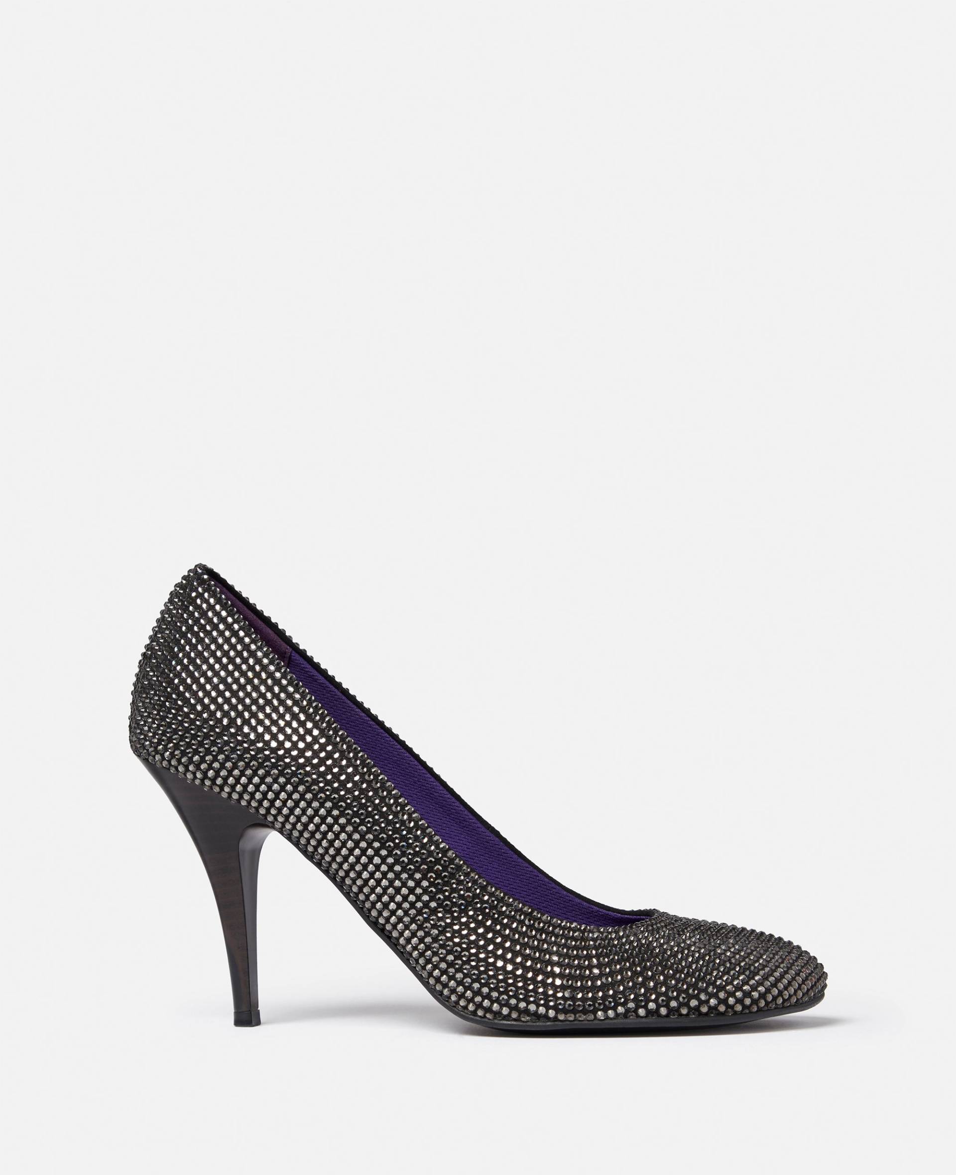 Stella McCartney - Ryder Kristall Stiletto Heels, Frau, Schwarz, Größe: 38h von Stella McCartney