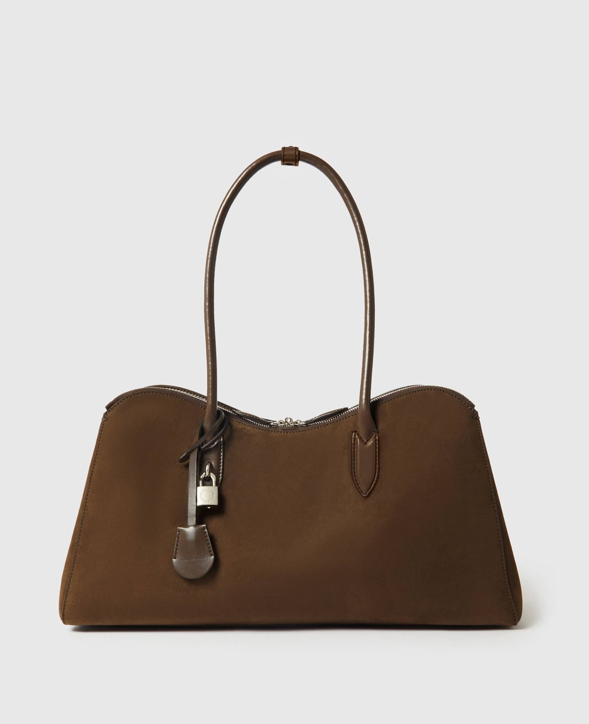 Stella McCartney - Ryder Wildleder Tote Bag, Frau, Mokka von Stella McCartney