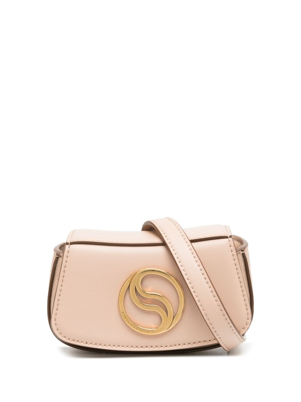 Stella McCartney S-Wave Mini-Tasche - Nude von Stella McCartney