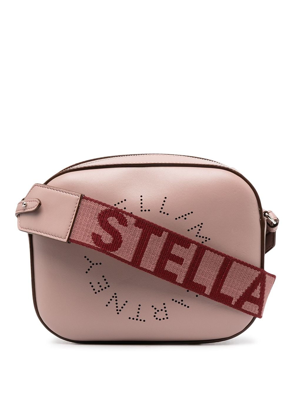 Stella McCartney Schultertasche mit Logo - Rosa von Stella McCartney
