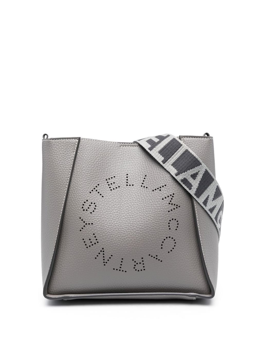 Stella McCartney Schultertasche mit Stella-Logo - Grau von Stella McCartney