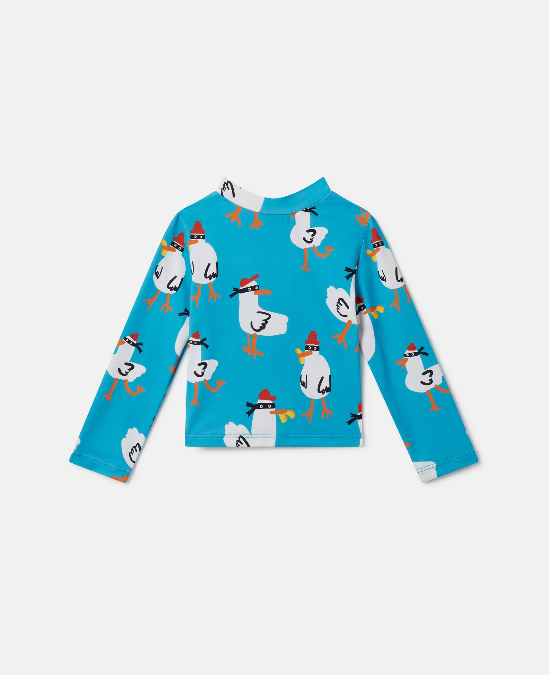 Stella McCartney - Seagull Bandit Rash Top, Frau, Turquoise, Größe: 12m von Stella McCartney