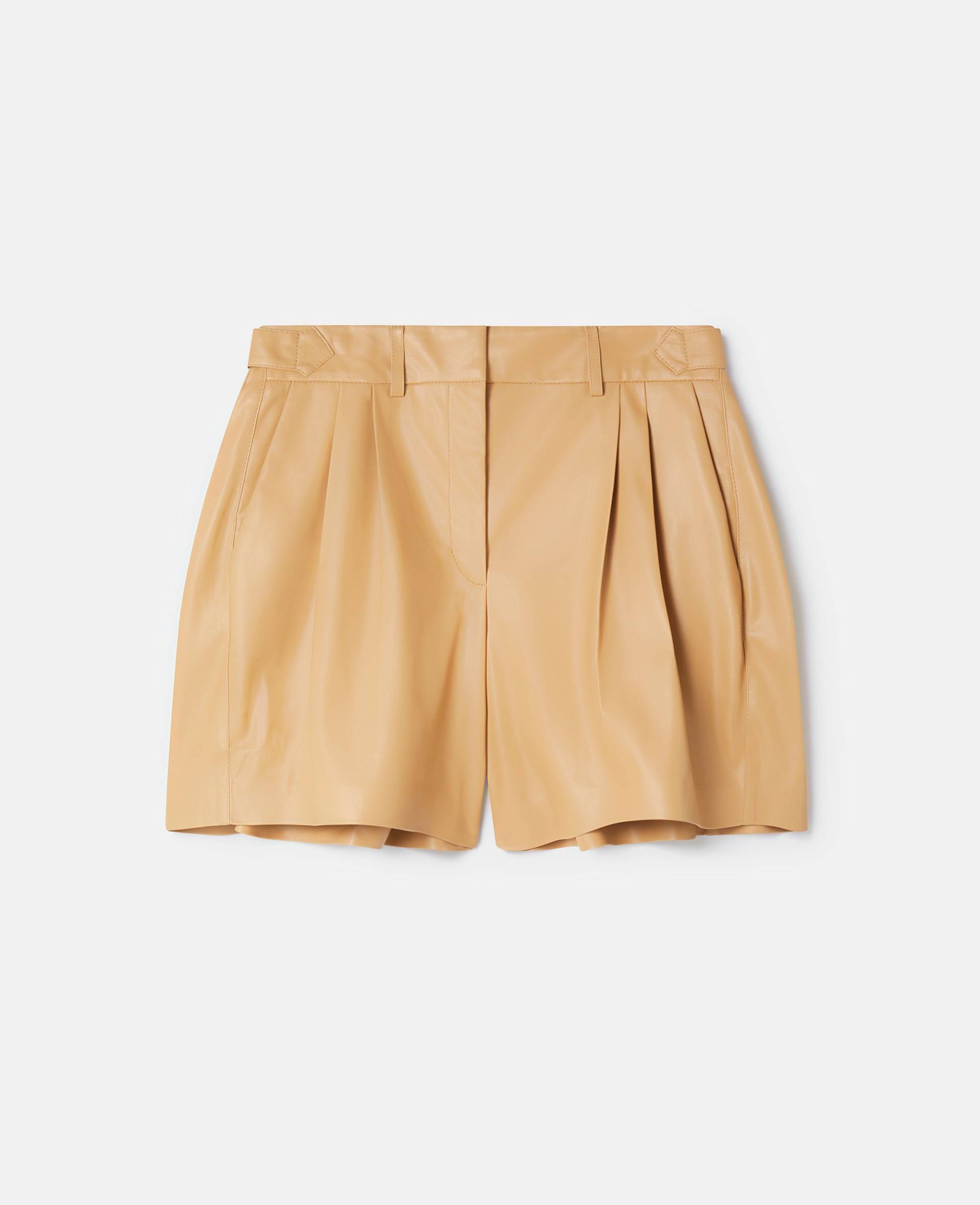 Stella McCartney - Shorts aus Alter Mat, Frau, Biscuit, Größe: 44 von Stella McCartney