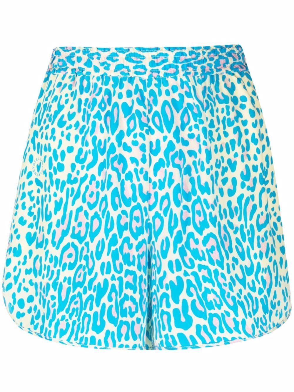 Stella McCartney Shorts mit Leoparden-Print - Blau von Stella McCartney