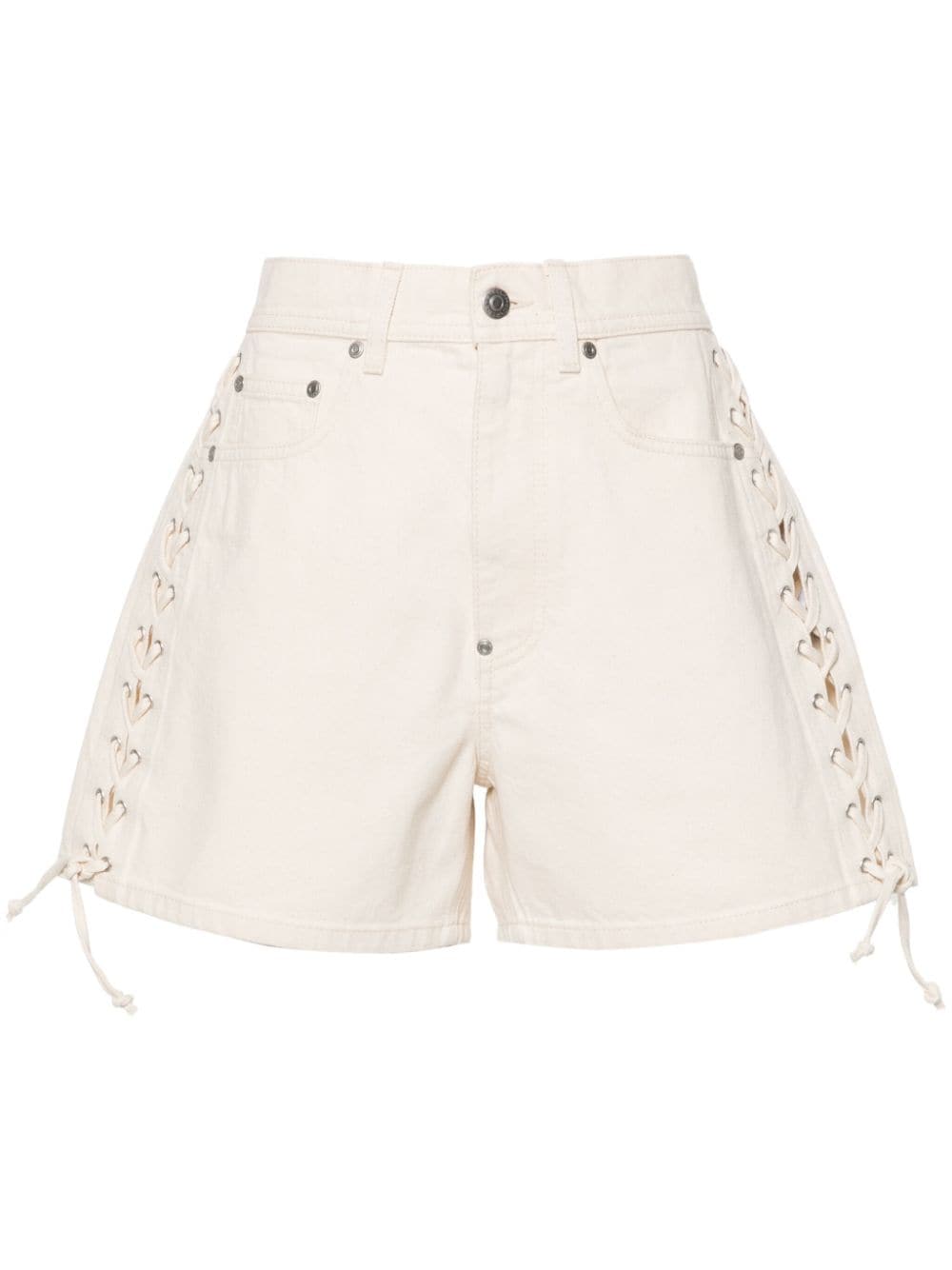 Stella McCartney Shorts mit Schnürung - Nude von Stella McCartney