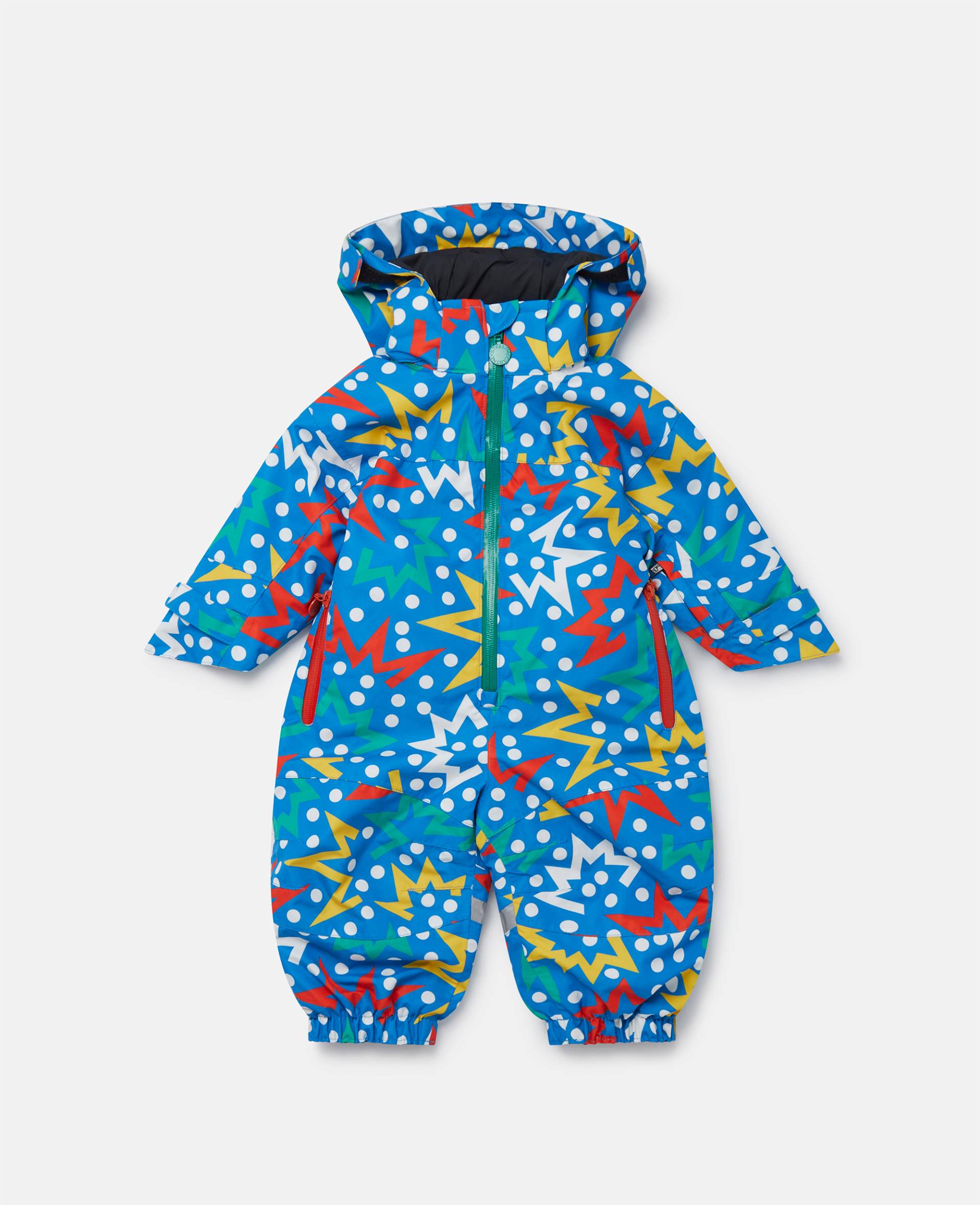 Stella McCartney - Gepolsterter Kinderwagenanzug mit Starburst-Print, Frau, Flieder, Größe: 12m von Stella McCartney