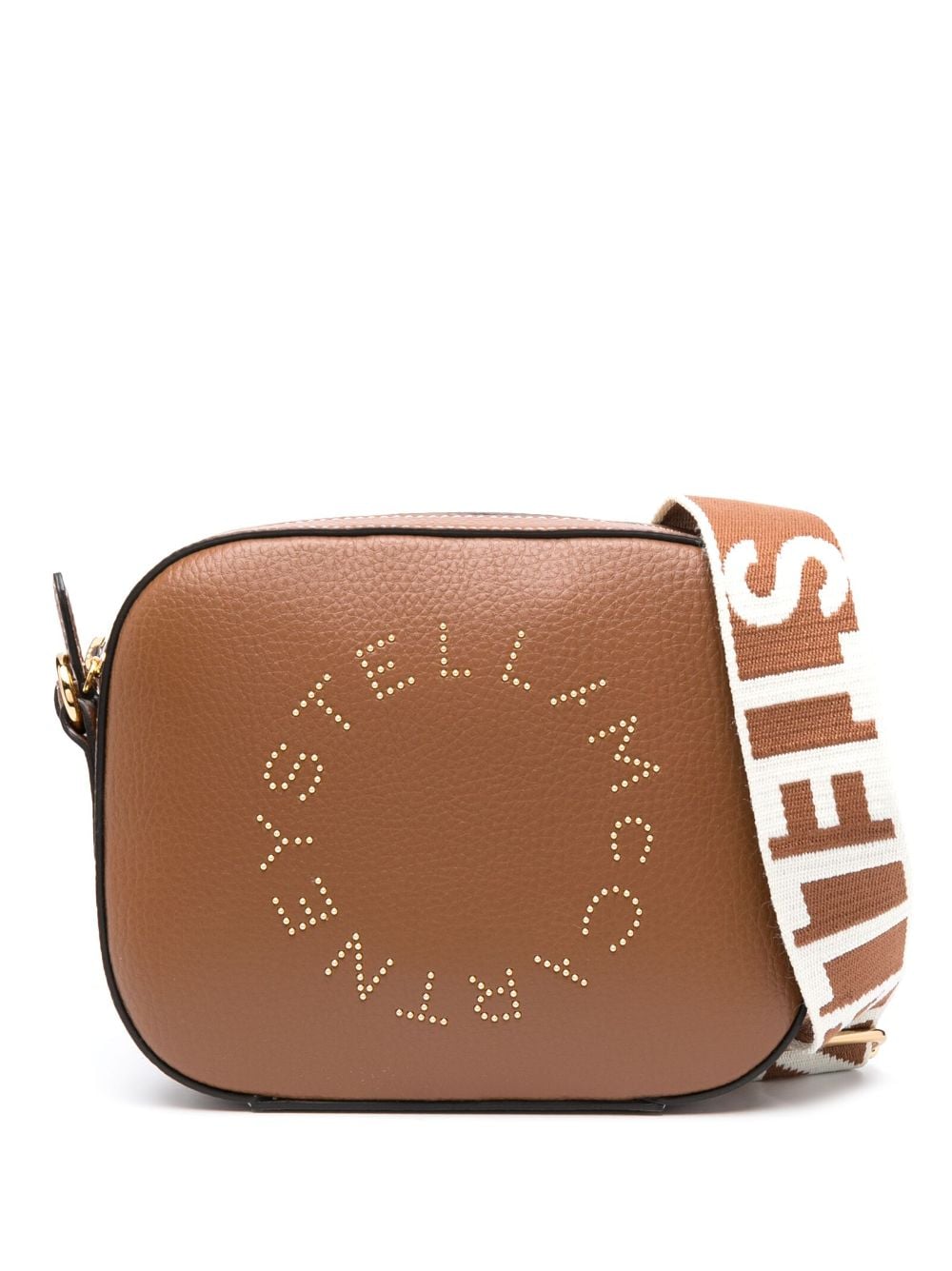 Stella McCartney Kameratasche mit Stella-Logo - Braun von Stella McCartney