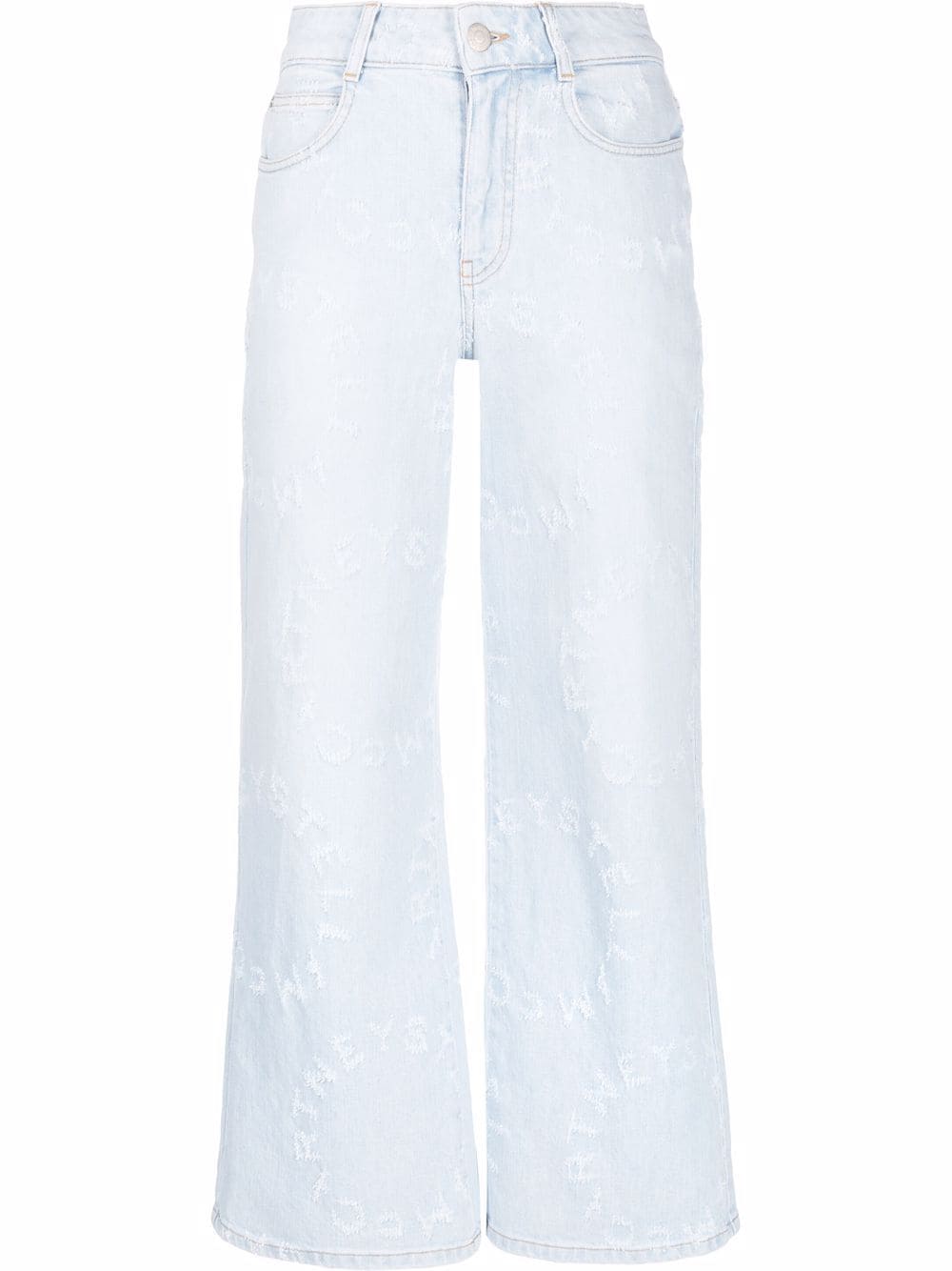 Stella McCartney Stella Distressed-Jeans - Blau von Stella McCartney