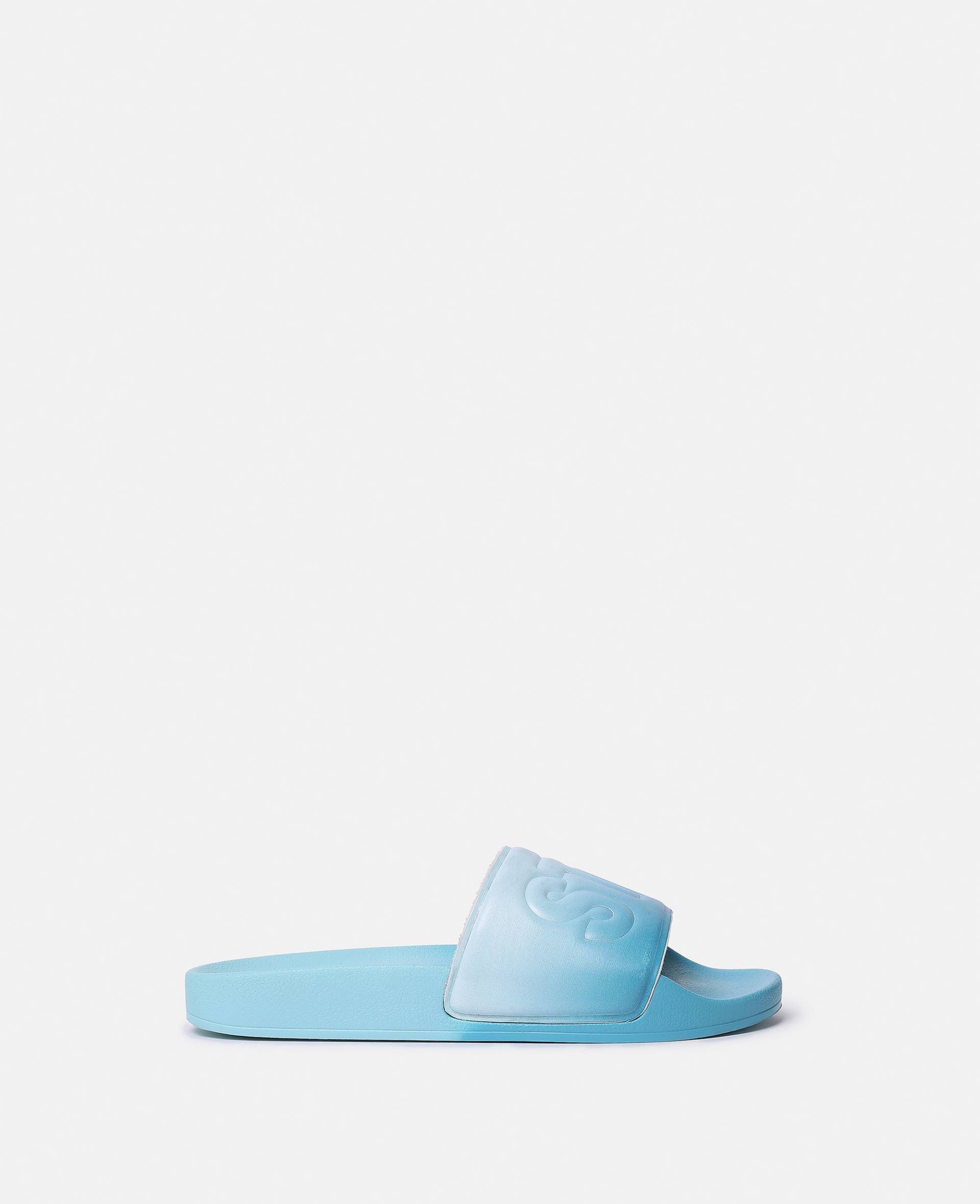 Stella McCartney - Stella Pool-Slides mit Farbverlauf, Frau, Blau, Größe: 29 von Stella McCartney