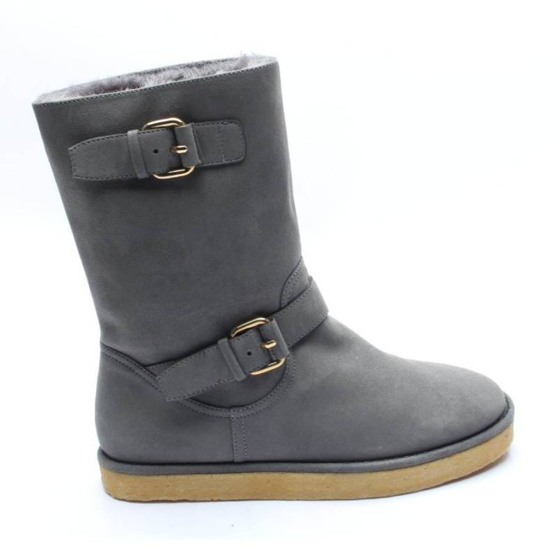 Stella McCartney Stiefeletten EUR 40 Hellgrau von Stella McCartney